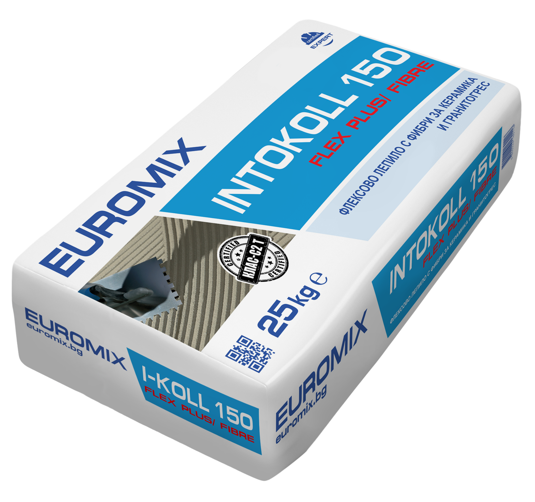 Сиво лепило за плочки C2T – Intokoll 150