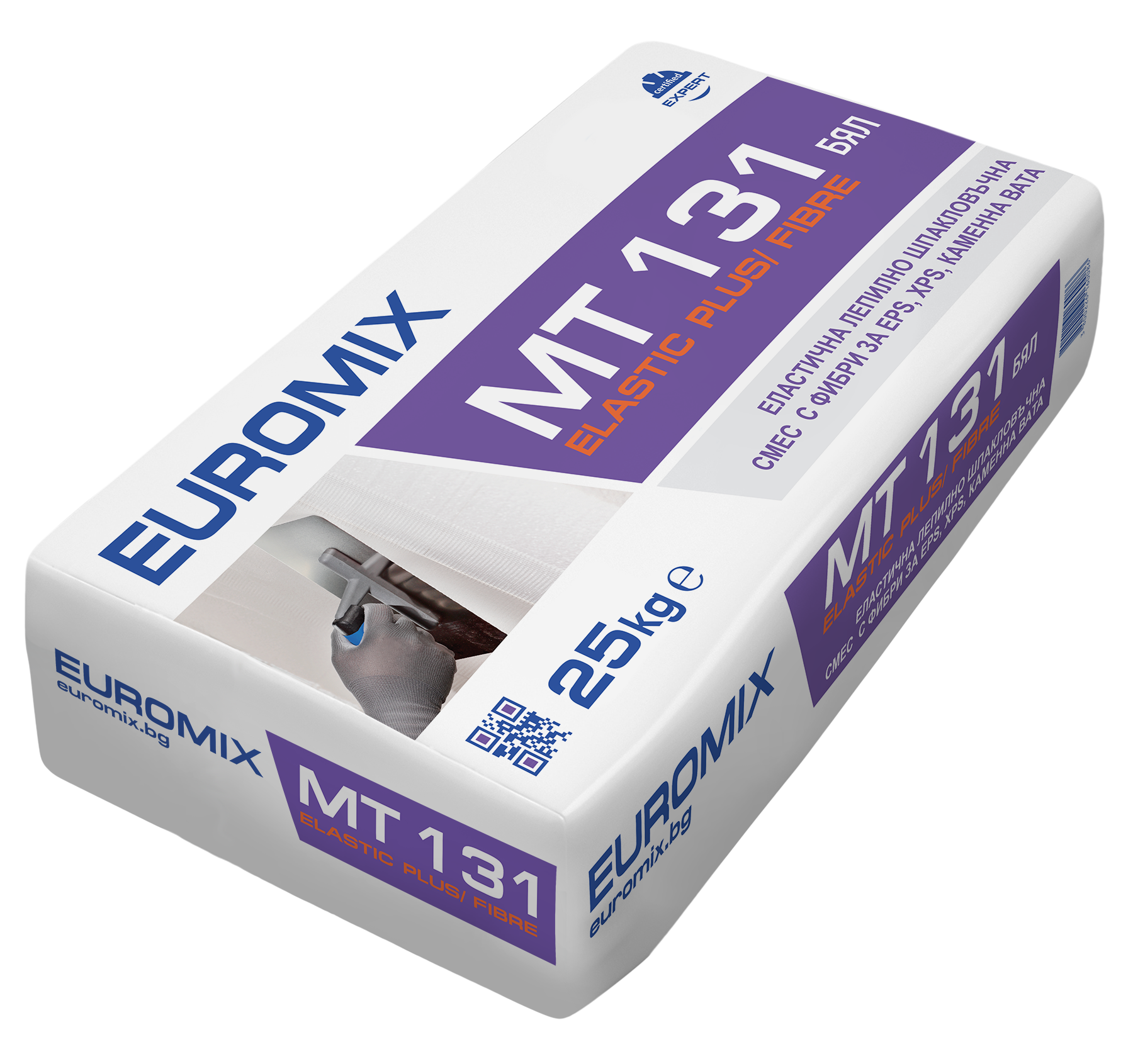 Бяла лепилно-шпакловъчна смес – MT131 Elastic Plus